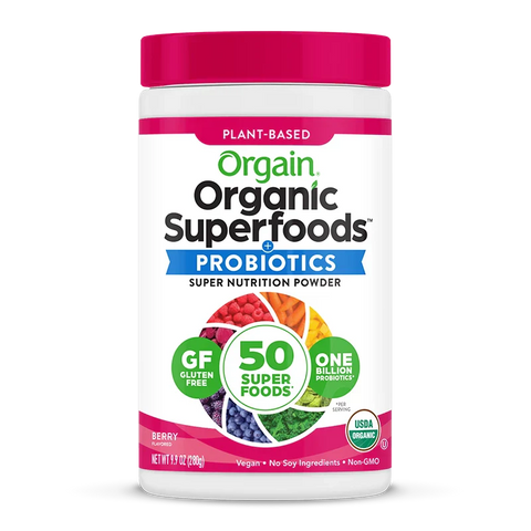 Organic Superfoods Probiotics Powder - Berry