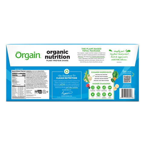 Vegan Organic Nutrition Shake - Smooth Chocolate