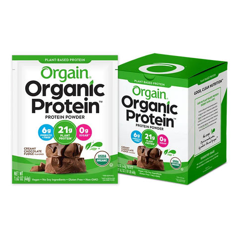 Organic Protein™ Plant Based Protein Powder - Creamy Chocolate Fudge