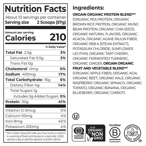 30g Plant Protein Powder - Vanilla